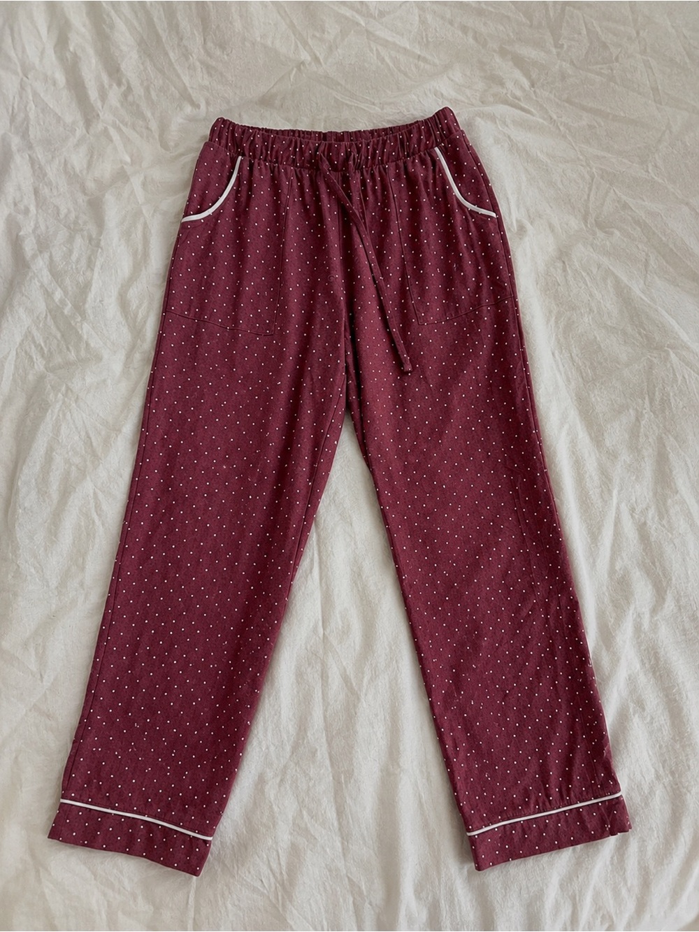 🌼 3/$15 Lucky Brand Maroon Jogger Pajama Pants Size Small